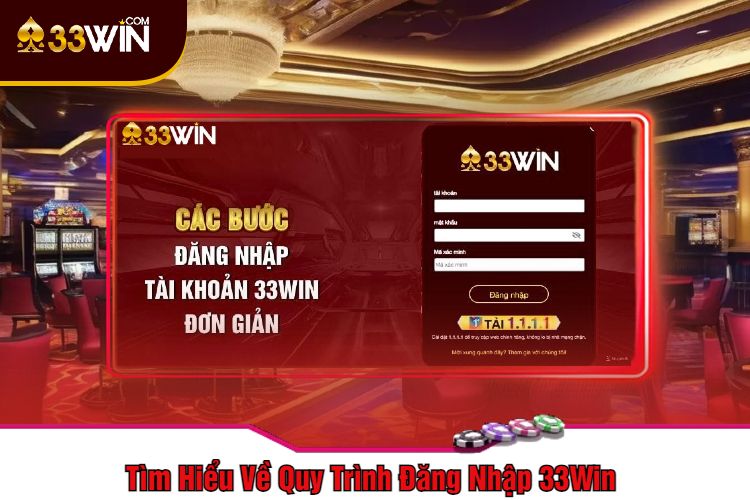 Tìm Hiểu Về Quy Trình Đăng Nhập 33Win 